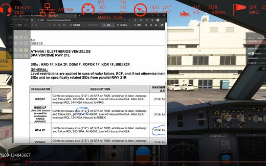 微软模拟飞行2020 完整航路教学 飞行计划 完整飞行
