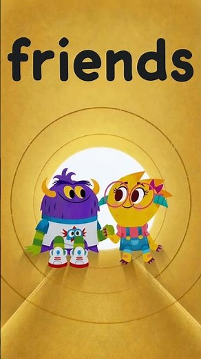 Kindergarten Sight Words: friends (Scaredy Monster By Epic Book Series)