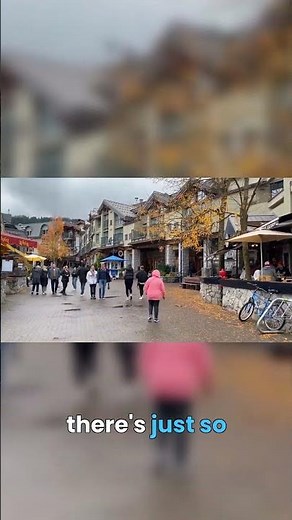 What’s actually inside Whistler Village? #whistler #explore