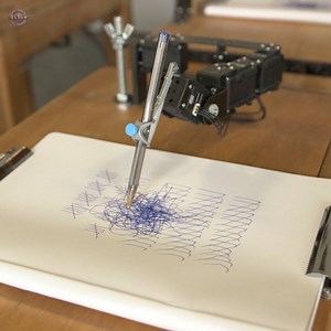 1M views · 89 reactions | Can a robot produce a work of art? One artist is trying to find out. | BBC Click | Facebook