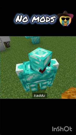 no mods😭 #minecraft #gaming #nomods #shorts