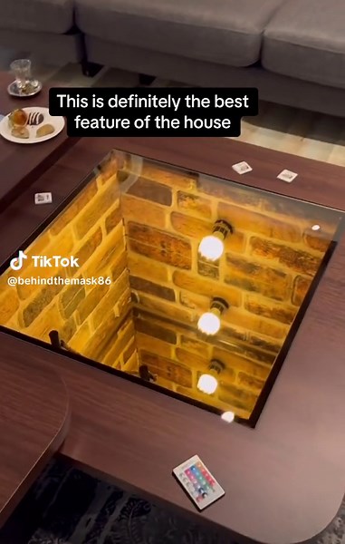 Best Renovation Project of the House: Infinity Mirror Table