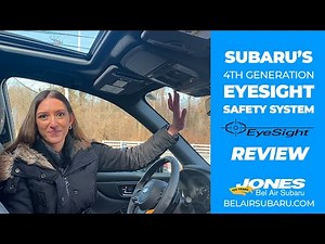 Subaru's 4th Generation Eyesight Safety System 🌟 REVIEW
