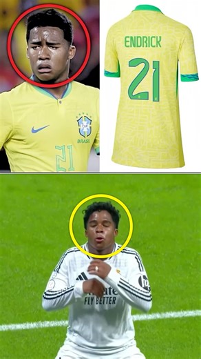 For THIS REASON Endrick was FORBIDDEN from wearing the Brazilian National Team jersey… #shorts