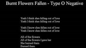 Type O Negative - Burnt Flowers Fallen