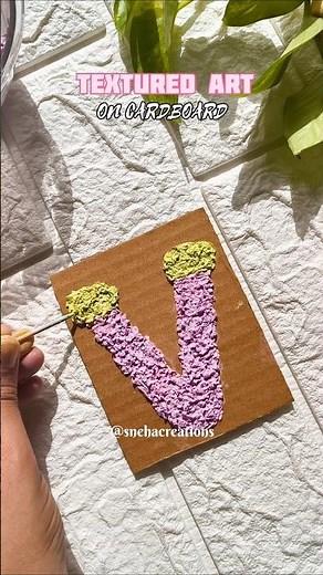 Easy Textured Art with Tissue Paper Art 😍😍 #diy #shorts #artandcraft #craft #tissueart