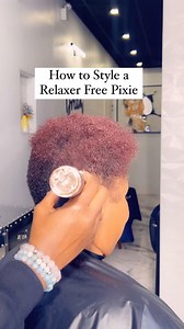 Relaxer Free curly Pixie on @luvmelife ❣️ More work but totally worth it… Using our @jupoppin Moisturizing Shampoo & Conditioner - Intense Moisturizing Hair Mask for 20mins with heat. -Molded with our Jupoppin Foaming Lotion. - Curled with our “Pixie Me Please “ 3/10 FlatIron. All available on JUPOPPIN.COM | Gillian Garcia Artistry