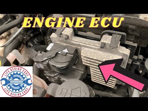 Vauxhall Corsa D Engine ECU Location