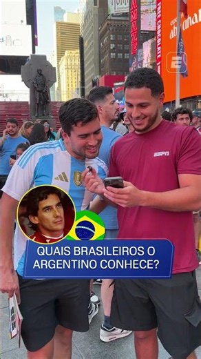 HOW MANY BRAZILIAN CELEBRITIES DO ARGENTINES KNOW? 👀🇧🇷🇦🇷 #shorts