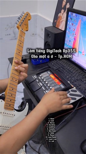 Làm tiếng DigiTech Rp355 cho một a ở - Tp.HCM | Niên Gtr