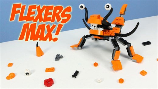 Lego Mixels Series 2 Flexers Max Build Review Reloaded