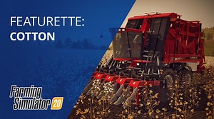 Coming new to Nintendo Switch, iOS and Android with Farming Simulator 20 on December 3rd: Cotton. Plant it, Take care of it, Harvest it, Sell it starting next week. | Farming Simulator