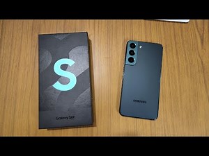 Samsung Galaxy S22 Green Unboxing