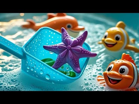 Sea Explorer Toy Crew: Pufferfish, Shark, Orca, Whale, Sea Turtle, Clownfish, Dolphin | LIVE