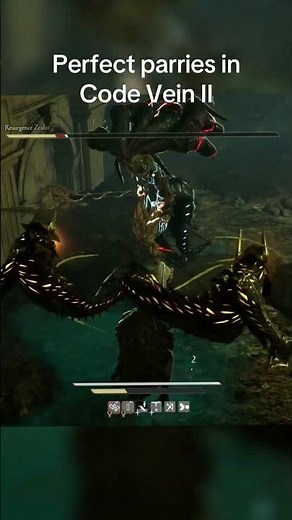 Parrying in Code Vein 2 is very satisfying #codevein2 #codevein #soulslike #gaminglife