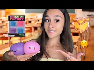 ASMR| Girl in class SCAMS you and others with SQUISHYS