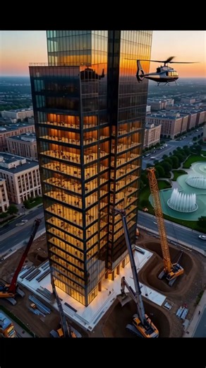 Luxury American Skyscraper Construction—From Zero to Billion-Dollar Tower 🇺🇸✨