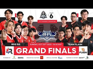 MPL SG Season 6 Playoffs Day 3 Grand Finals