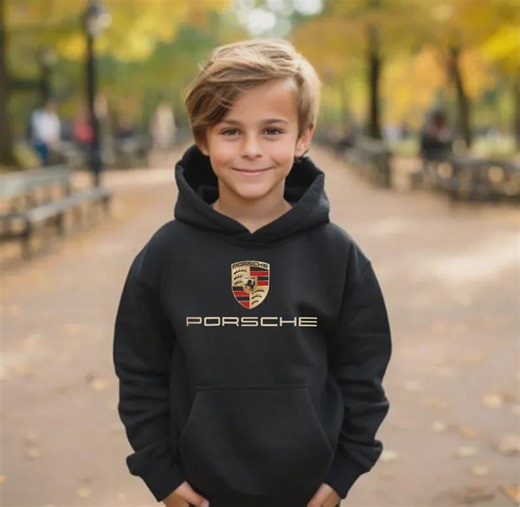 Porsche Logo Hoodie: Unisex 50/50 Cotton Polyester Blend - Etsy