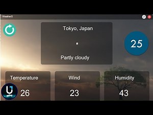 25. برنامج الطقس #C - الحصول على اسم المدينة الكامل Get Full City Name