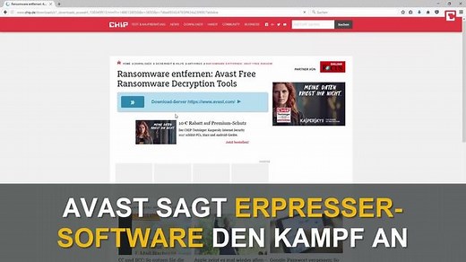 Avast Free Ransomware Decryption Tools
