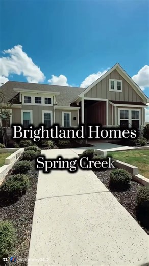 Discover our beautiful Juniper floor plan at Spring Creek, part of the area’s only gas community that also offers 2-in-1 floor plans—schedule a visit at the link! #BrightlandHomes . . https://www.brightlandhomes.com/new-homes/texas/austin/spring-creek?form=meeting&meeting=Social . . Instagram Repost: realtorholly0422 🌿 Spring Creek by Brightland Homes – Community Spotlight Mission Complete! ✨ Welcome to Spring Creek by Brightland Homes in Taylor, TX ✨ This charming boutique community brings tog