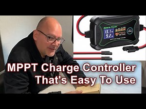MPPT Bateria Power Charge Controller - Easy Setup