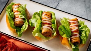 Spring roll sandwiches