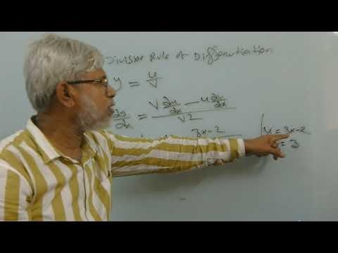 Division Rule of Differentiation