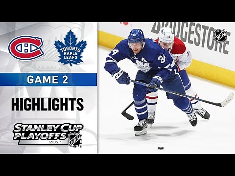 First Round, Gm 2: Canadiens @ Maple Leafs 5/22/21 | NHL Highlights