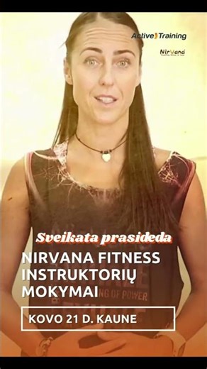 🌷 Nirvana Fitness - Lietuvoje populiarėjanti treniruočių rūšis