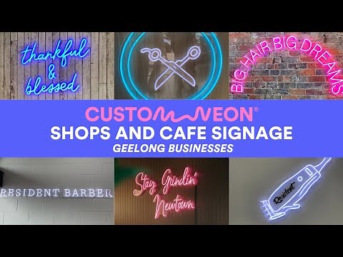 See Custom Neon® Business Signs IRL: Neon Sign Styling & Installation Ideas for Shops & Cafes
