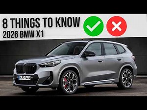 8 Things to Know About the 2026 BMW X1 | New Features, Specs, Price & Updates