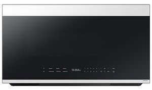 Samsung Microwave Over-The-Range 2.1 Cu. Ft. Bespoke In White Glass - ME21DB670012AA
