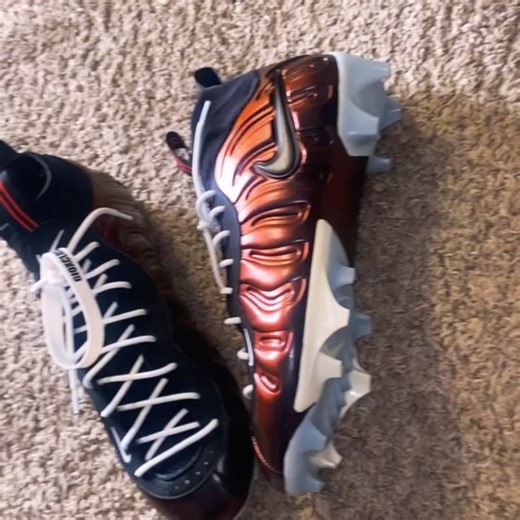 @gioxclusive on Instagram: "Some Action Photos of @zach14000watts In The Custom Color Flip Foamposites For The Georgia State Championship Game. Way To Play & Showcase Your Talent In Front of That Crowd In The Benz. Proud of You My Boy, It’s Only The Beginning. #GioXclusive"