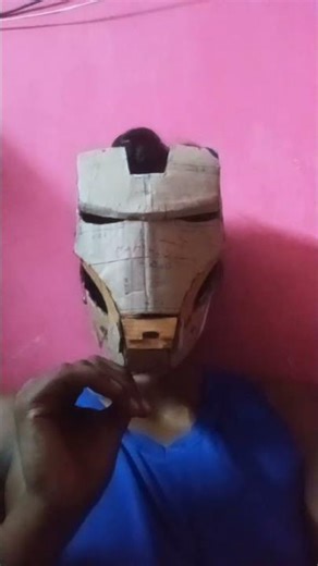 how to make iron man helmet from cardboard #ironman #ironmanedit #marvel #marvelstudios #avengers