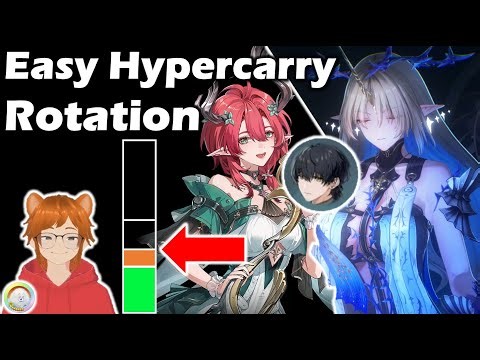 Cartethyia Hypercarry Rotation - Ciaccona + Rover - Wuthering Waves Rotation Guide/Showcase