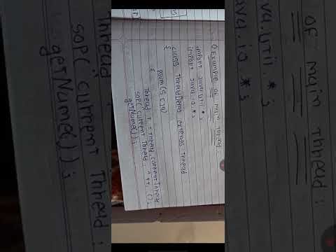 Main thread in java , how to control main thread example of main thread in advance java