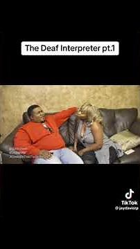deaf woman and her interpreter during a hook up part 1