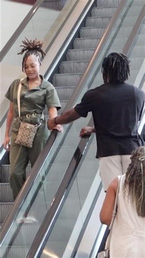 TOUCHING STRANGERS ON THE ESCALATORS PRANK!