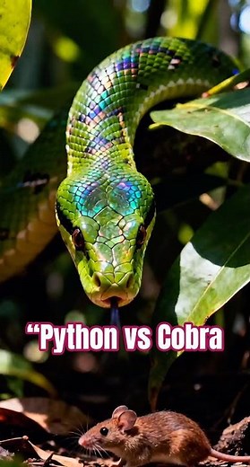 “Python vs Cobra: The Silent Killers of the Jungle | Realistic Wildlife Scene” | NZToons #sanjubaba