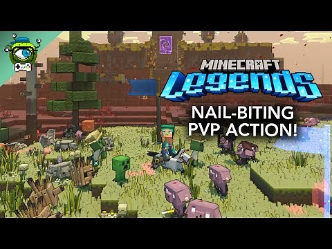 Minecraft Legends | 50 Minutes of Intense Multiplayer PvP Action!