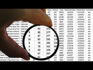 Record Macros in Excel to Filter #excel #youtube