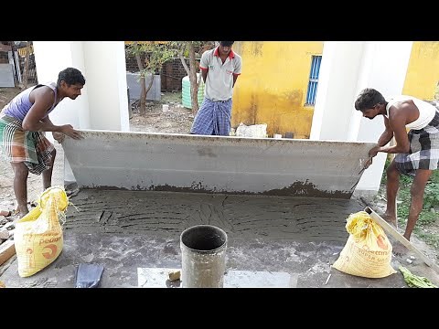 Granite Techniques-how to install big granite installation on flooring-using by sand and cement