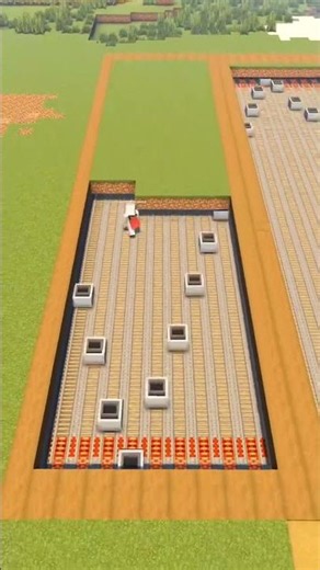 🌿 Automatic Sugar Cane Farm in Minecraft! 🌾 Easy Redstone Build #gaming #minecraftbuild #minecraft