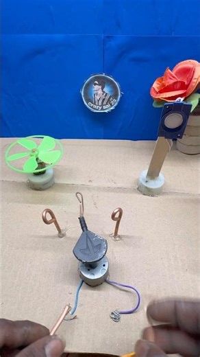 Amazing DIY Generator Project Using DC Motor ⚡