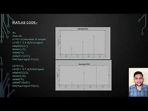 Correlation of two signals using MATLAB Code