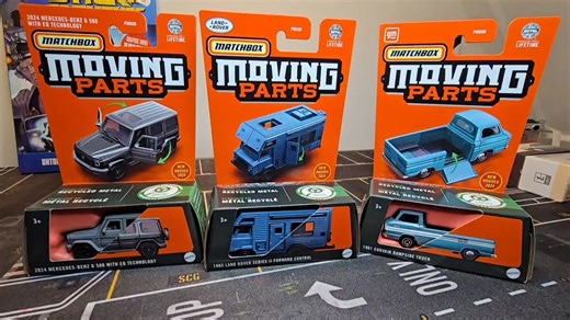 【搬运】Matchbox火柴盒2024年最后一批活动部件系列中的三辆车