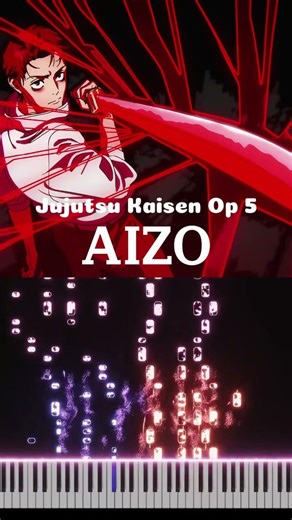 Jujutsu Kaisen Season 3 OP "AIZO" - King Gnu - Piano Tutorial #jujutsukaisen #jjk #piano #music