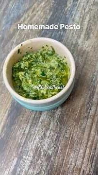 Pesto Sauce Easy | 5 Minute Recipe for Pesto